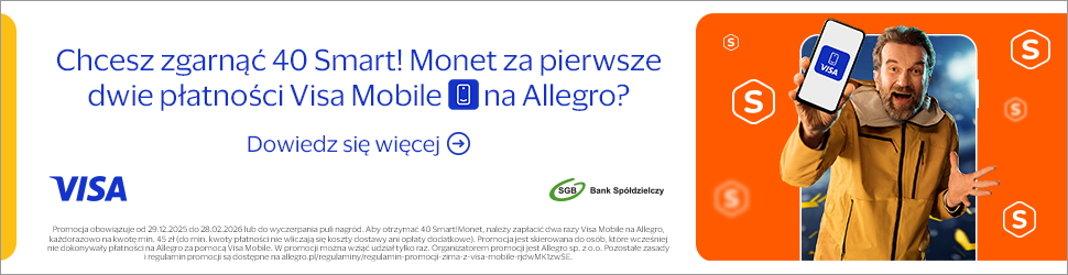 Visa Mobile promocja Allegro 40 monet